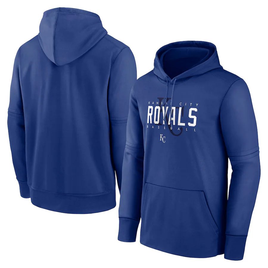 Men 2023 MLB Kansas City Royals blue Sweatshirt style 1